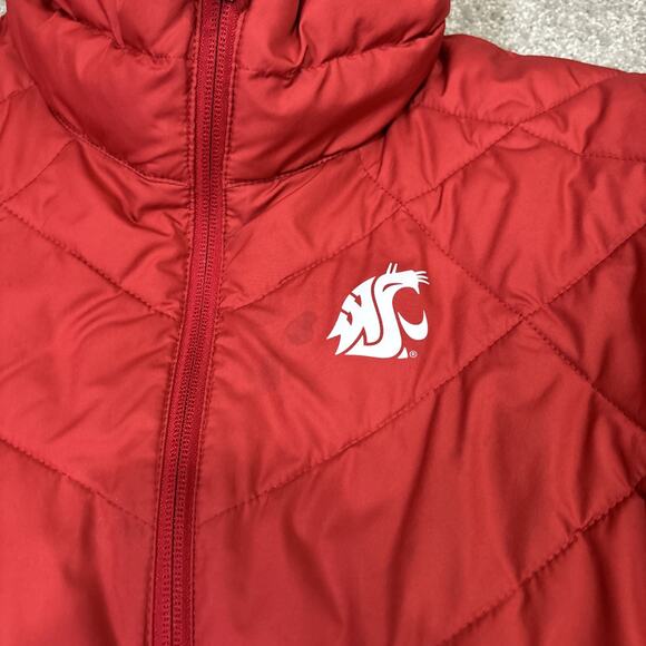Columbia Sportswear Omni Heat Thermal Jacket Sz L WSU Cougars - Picture 3 of 10